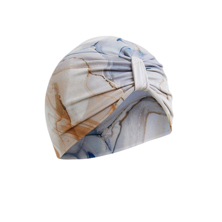 Noor Blue Abstract Headband | Moeva | Turban | Each week unveils new pieces—luxury swimwear, fluid resort silhouettes, and elevated summer-to-evening essentials designed to carry you from coastal escapes to city nights.