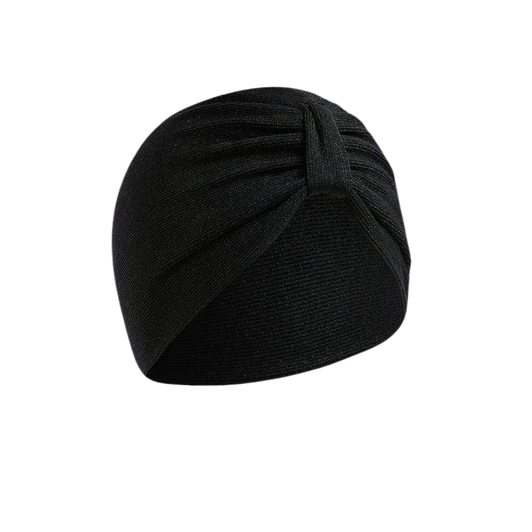 Noor Black Satin Headband | Moeva | Turban | Each week unveils new pieces—luxury swimwear, fluid resort silhouettes, and elevated summer-to-evening essentials designed to carry you from coastal escapes to city nights.