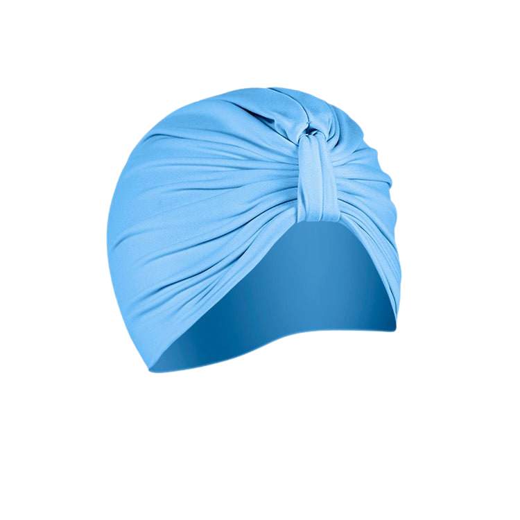 Noor Blue Turban | Moeva | Turban | Each week unveils new pieces—luxury swimwear, fluid resort silhouettes, and elevated summer-to-evening essentials designed to carry you from coastal escapes to city nights.