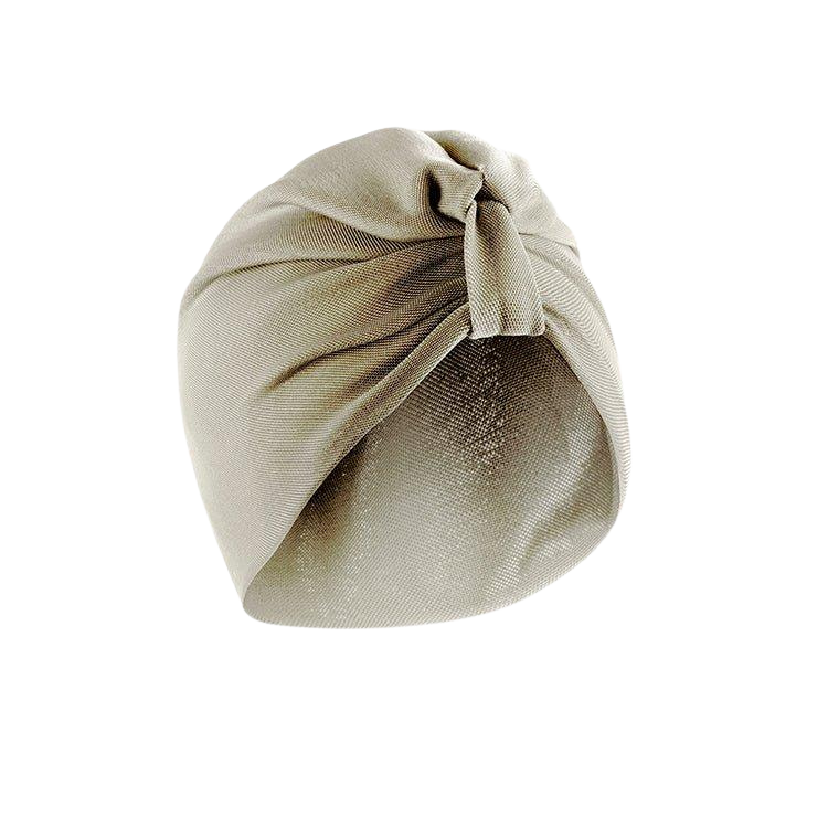 Noor Silver Turban | Moeva | Turban | Each week unveils new pieces—luxury swimwear, fluid resort silhouettes, and elevated summer-to-evening essentials designed to carry you from coastal escapes to city nights.
