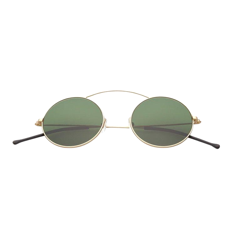 Misty Green/Gold Sunglasses | Moeva | Sunglasses | Each week unveils new pieces—luxury swimwear, fluid resort silhouettes, and elevated summer-to-evening essentials designed to carry you from coastal escapes to city nights.