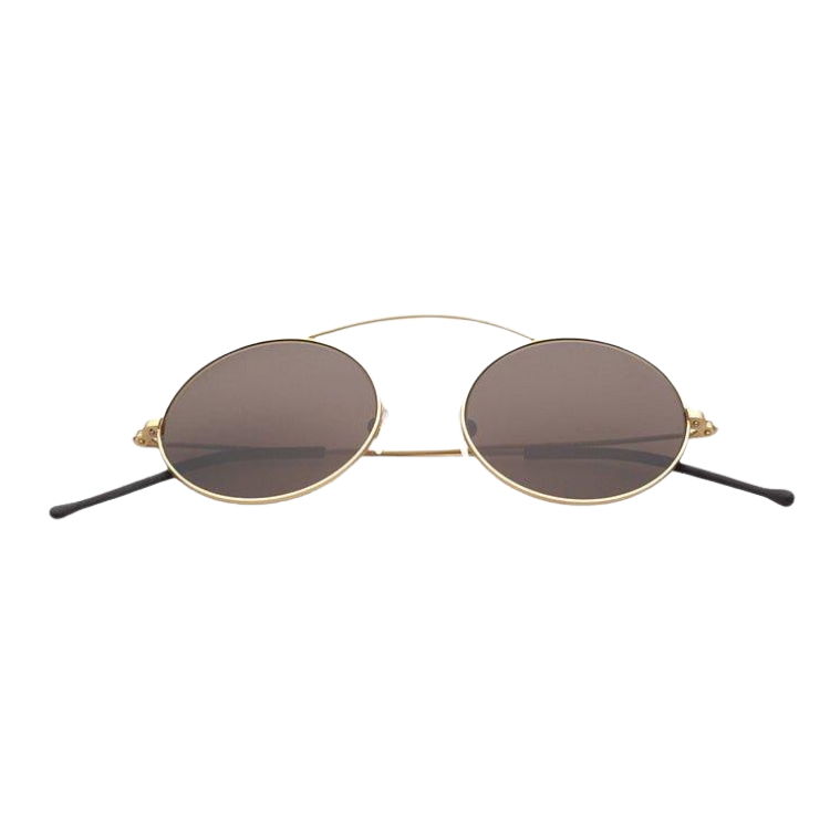 Misty Brown/Gold Sunglasses | Moeva | Sunglasses | Each week unveils new pieces—luxury swimwear, fluid resort silhouettes, and elevated summer-to-evening essentials designed to carry you from coastal escapes to city nights.