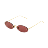Duchamp Burgundy Sunglasses