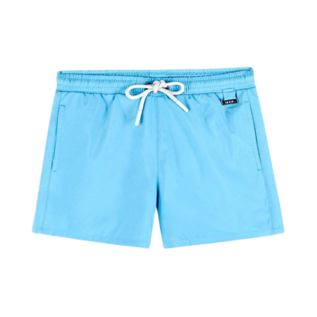 Charlie Kids Turquoise Quick-Dry Swim Shorts | Moeva | Shorts | Each week unveils new pieces—luxury swimwear, fluid resort silhouettes, and elevated summer-to-evening essentials designed to carry you from coastal escapes to city nights.