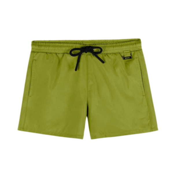 Charlie Kids Olive Green Quick-Dry Swim Shorts | Moeva | Shorts | Each week unveils new pieces—luxury swimwear, fluid resort silhouettes, and elevated summer-to-evening essentials designed to carry you from coastal escapes to city nights.