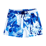Charlie Blue Abstract Kids Shorts