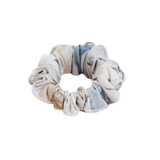 Peggy Blue Abstract Scrunchie