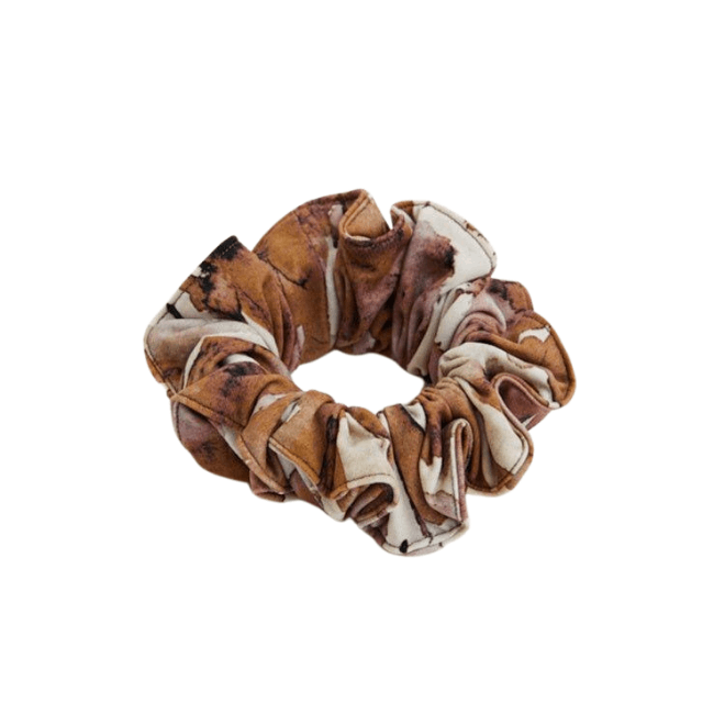 Peggy Floral Abstract Scrunchie | Moeva | Headband | Each week unveils new pieces—luxury swimwear, fluid resort silhouettes, and elevated summer-to-evening essentials designed to carry you from coastal escapes to city nights.