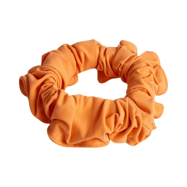 Peggy Orange Scrunchie | Moeva | Scrunchie | Each week unveils new pieces—luxury swimwear, fluid resort silhouettes, and elevated summer-to-evening essentials designed to carry you from coastal escapes to city nights.