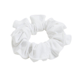 Peggy White Scrunchie