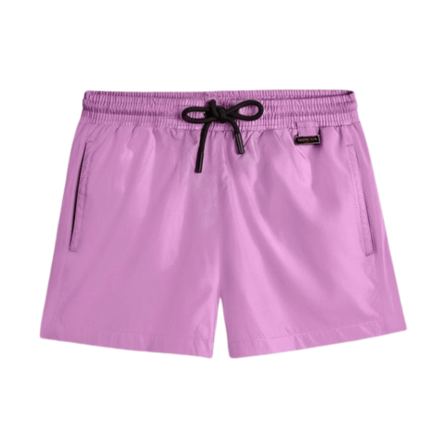 Charlie Lilac Kids Quick-Dry Swim Shorts | Moeva | Shorts | Each week unveils new pieces—luxury swimwear, fluid resort silhouettes, and elevated summer-to-evening essentials designed to carry you from coastal escapes to city nights.