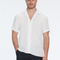 Caspian White Tencel Camp-Collar Shirt | Moeva | Shirt | Each week unveils new pieces—luxury swimwear, fluid resort silhouettes, and elevated summer-to-evening essentials designed to carry you from coastal escapes to city nights.