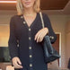 Aslı Şen - Brezia Black Knitted Maxi Dress With Long Sleeve | Moeva | RTW Dresses | Each week unveils new pieces—luxury swimwear, fluid resort silhouettes, and elevated summer-to-evening essentials designed to carry you from coastal escapes to city nights.
