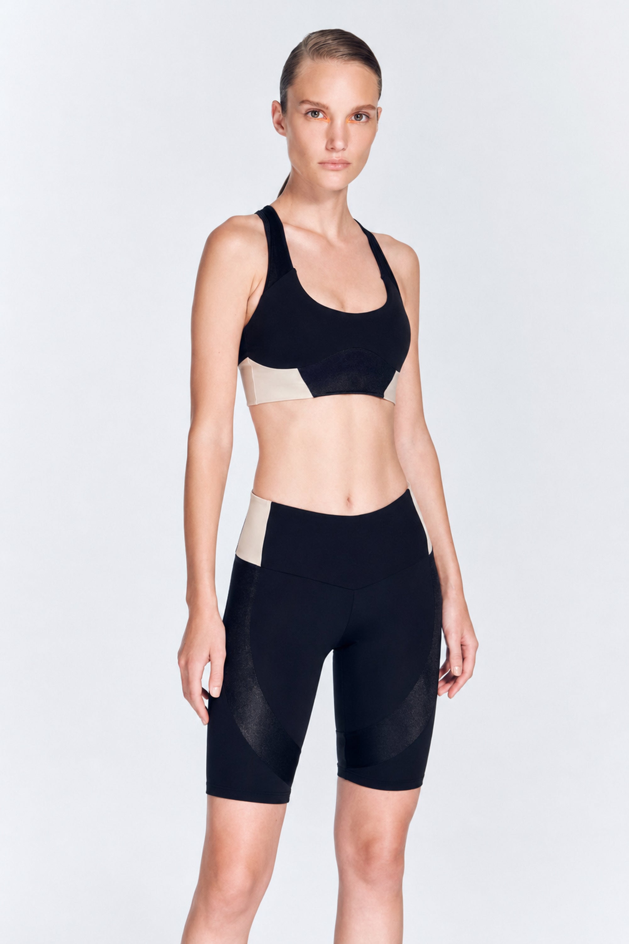 Arlette Black Sport Bra
