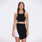 Bodrum Crop Top And Riviera Black-White Asymmetric Mini Skort Set | Moeva | RTW Bustiers | Each week unveils new pieces—luxury swimwear, fluid resort silhouettes, and elevated summer-to-evening essentials designed to carry you from coastal escapes to city nights.