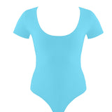 Britt Ice Blue/Lemon Green Reversible Bodysuit