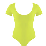 Britt Ice Blue/Lemon Green Reversible Bodysuit