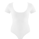 Britt Grey/White Reversible Bodysuit