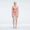 Calista Red Plunge Scoop Neck Swimsuit | Moeva | One-Piece | Each week unveils new pieces—luxury swimwear, fluid resort silhouettes, and elevated summer-to-evening essentials designed to carry you from coastal escapes to city nights.