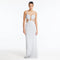 Calla Silver Knitted U-Wire Maxi Dress with Cut-Outs | Moeva | Dress | Each week unveils new pieces—luxury swimwear, fluid resort silhouettes, and elevated summer-to-evening essentials designed to carry you from coastal escapes to city nights.