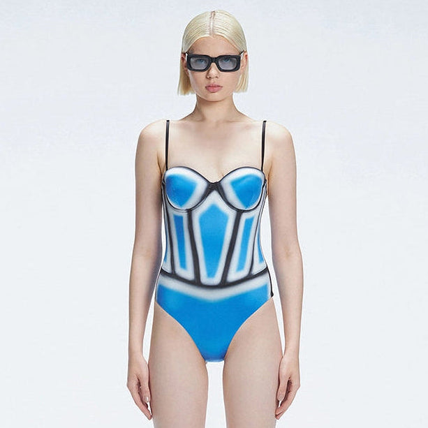 Camilla Blue Underwired Swimsuit | Moeva | Swimsuit | Each week unveils new pieces—luxury swimwear, fluid resort silhouettes, and elevated summer-to-evening essentials designed to carry you from coastal escapes to city nights.