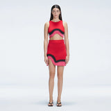 Cecilia Red Degraded Knit Crop Top | Moeva | | Each week unveils new pieces—luxury swimwear, fluid resort silhouettes, and elevated summer-to-evening essentials designed to carry you from coastal escapes to city nights.