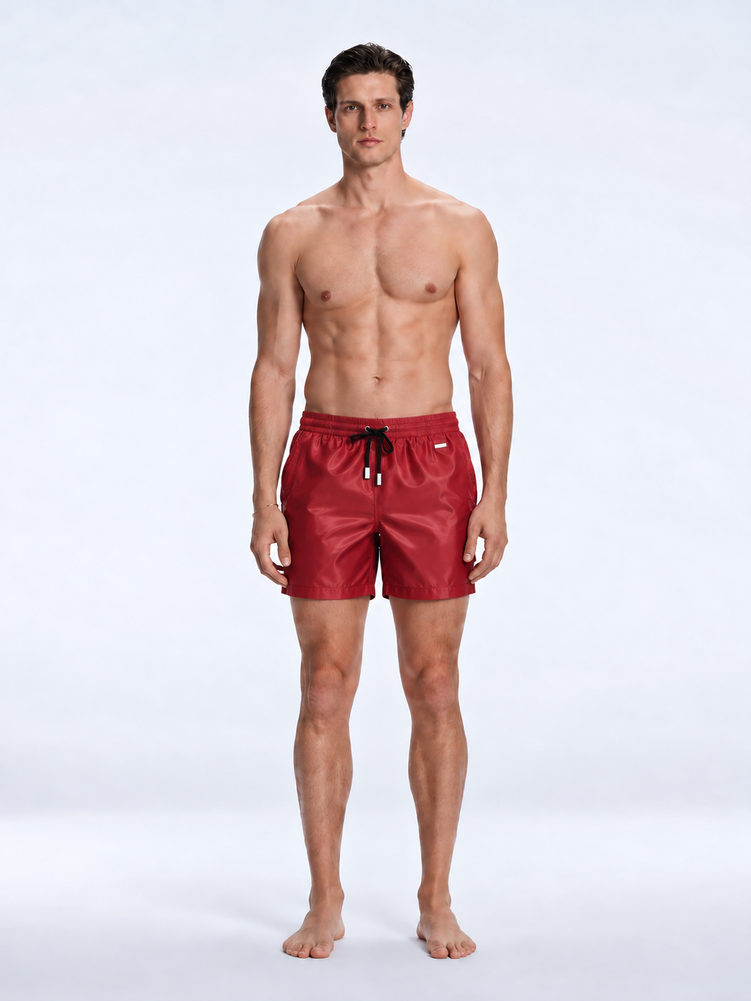 Louis Bordeaux Quick-Dry Swim Shorts | Moeva | Shorts | Each week unveils new pieces—luxury swimwear, fluid resort silhouettes, and elevated summer-to-evening essentials designed to carry you from coastal escapes to city nights.