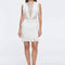 Diani White Fringe Detail Sheer Panel Open Back Mini Dress | Moeva | RTW Dresses | Each week unveils new pieces—luxury swimwear, fluid resort silhouettes, and elevated summer-to-evening essentials designed to carry you from coastal escapes to city nights.