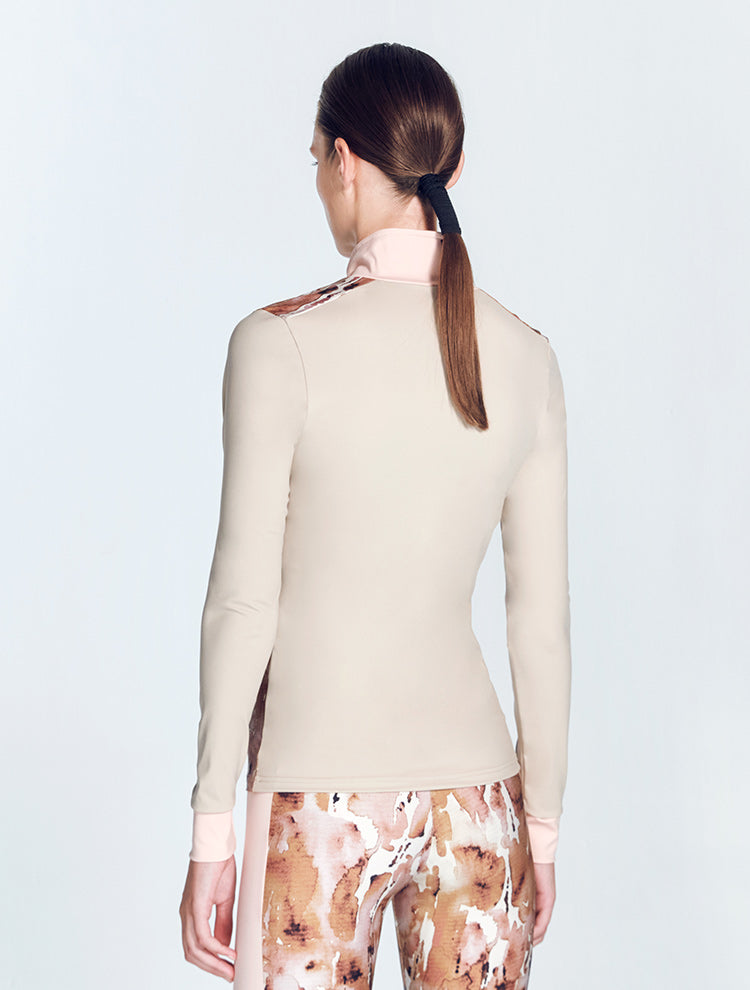 Dolores Floral Abstract Jacket | Moeva | Activewear | Each week unveils new pieces—luxury swimwear, fluid resort silhouettes, and elevated summer-to-evening essentials designed to carry you from coastal escapes to city nights.