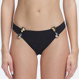 Emilia Black Hipster Bikini Bottom