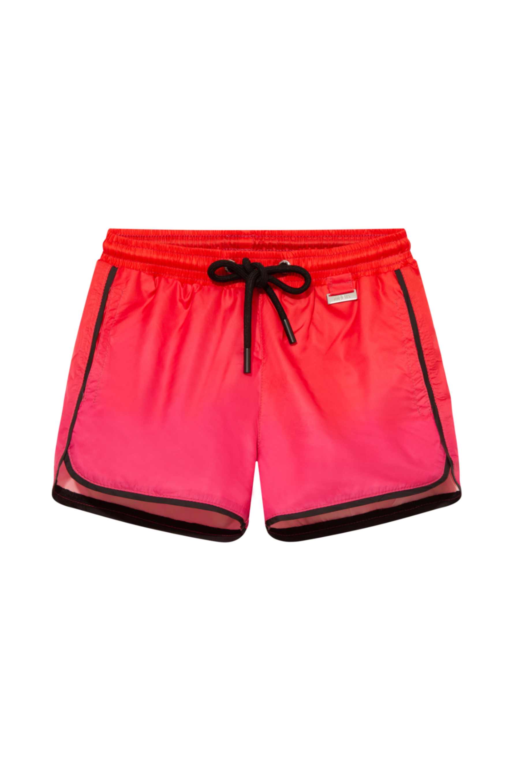 Finn Pink Degraded Swim Shorts | Moeva | Shorts | Each week unveils new pieces—luxury swimwear, fluid resort silhouettes, and elevated summer-to-evening essentials designed to carry you from coastal escapes to city nights.