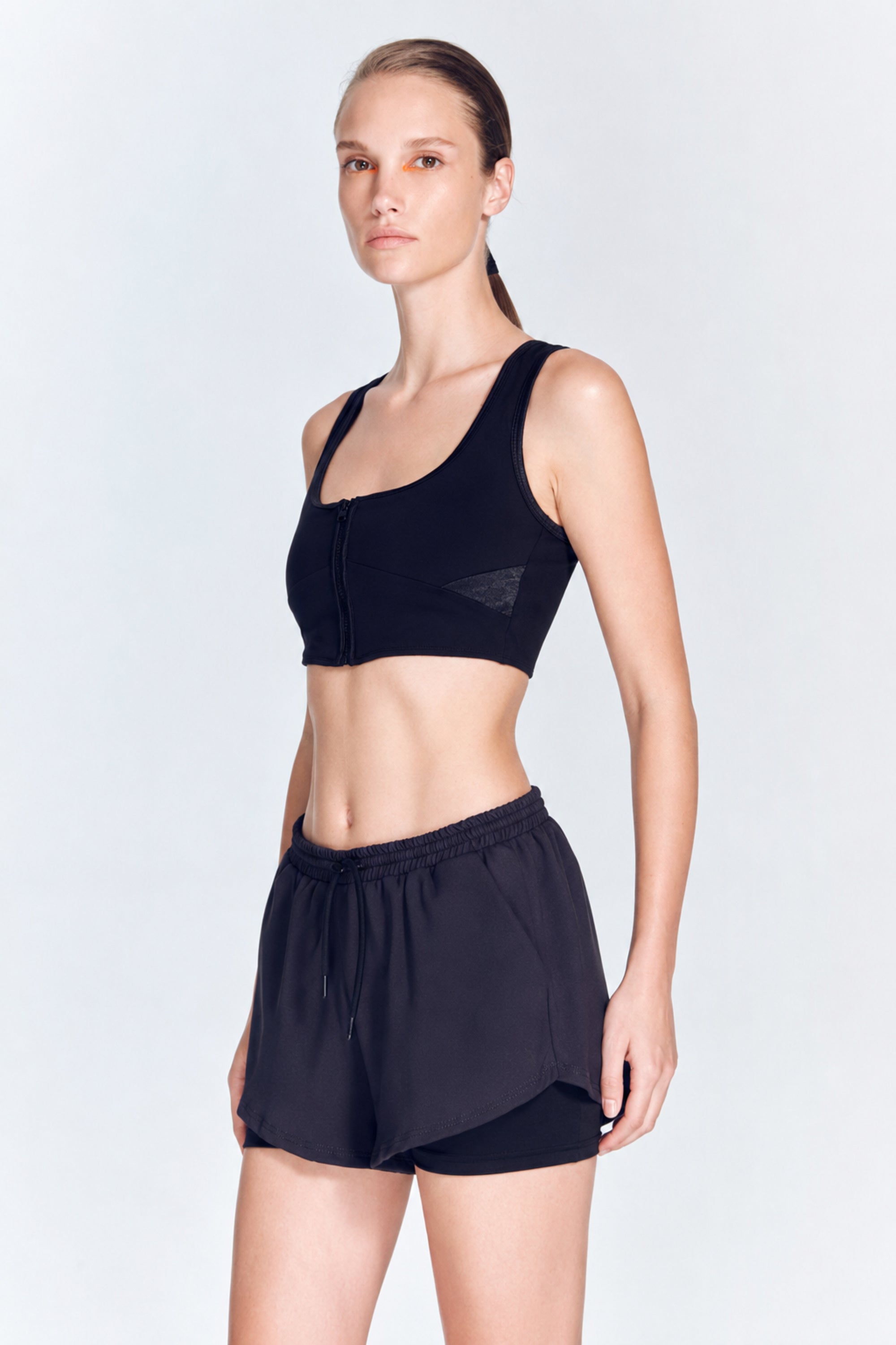 Ondine Black Shorts