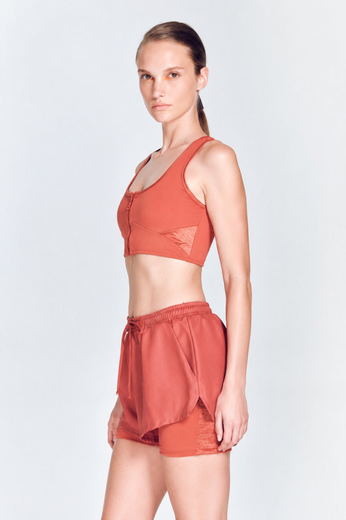 Fanny Red Ochre Bra