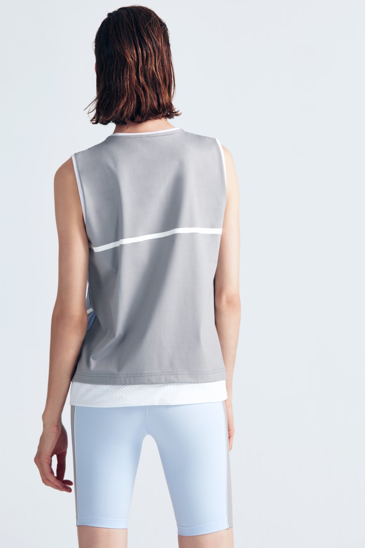 Frankie Blue Silver Sport Shorts