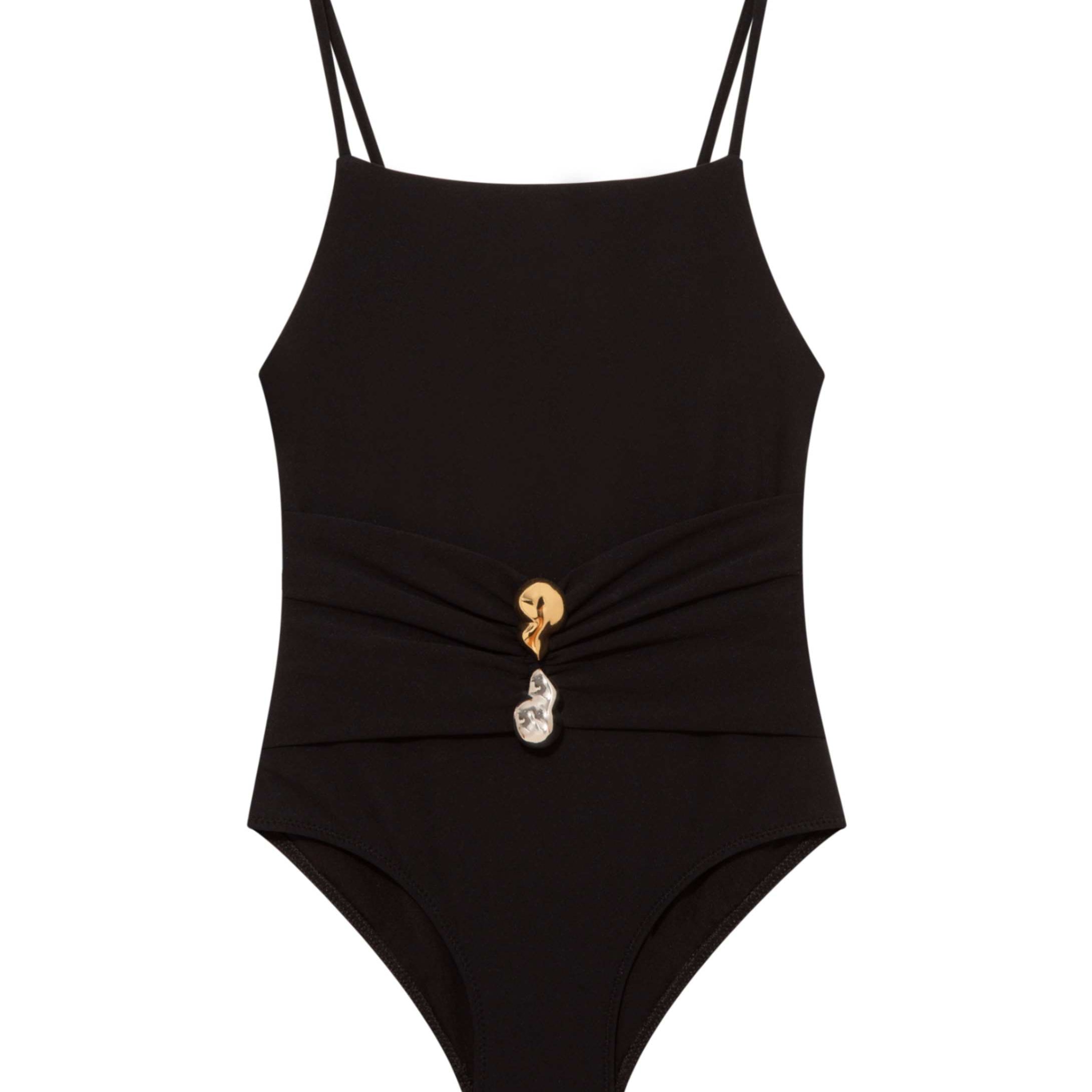 Gigi Black Scoop Neck Kids Swimsuit | Moeva | Swimsuit | Each week unveils new pieces—luxury swimwear, fluid resort silhouettes, and elevated summer-to-evening essentials designed to carry you from coastal escapes to city nights.