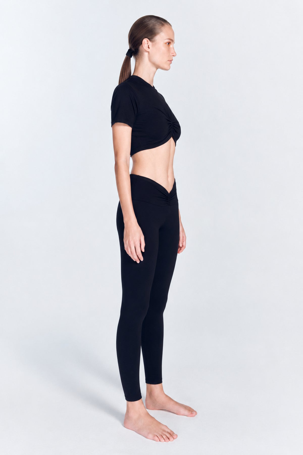 Gerda Black Bra Top