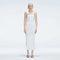 Halle White Cut Out Knit Maxi Dress | Moeva | Dress | Each week unveils new pieces—luxury swimwear, fluid resort silhouettes, and elevated summer-to-evening essentials designed to carry you from coastal escapes to city nights.