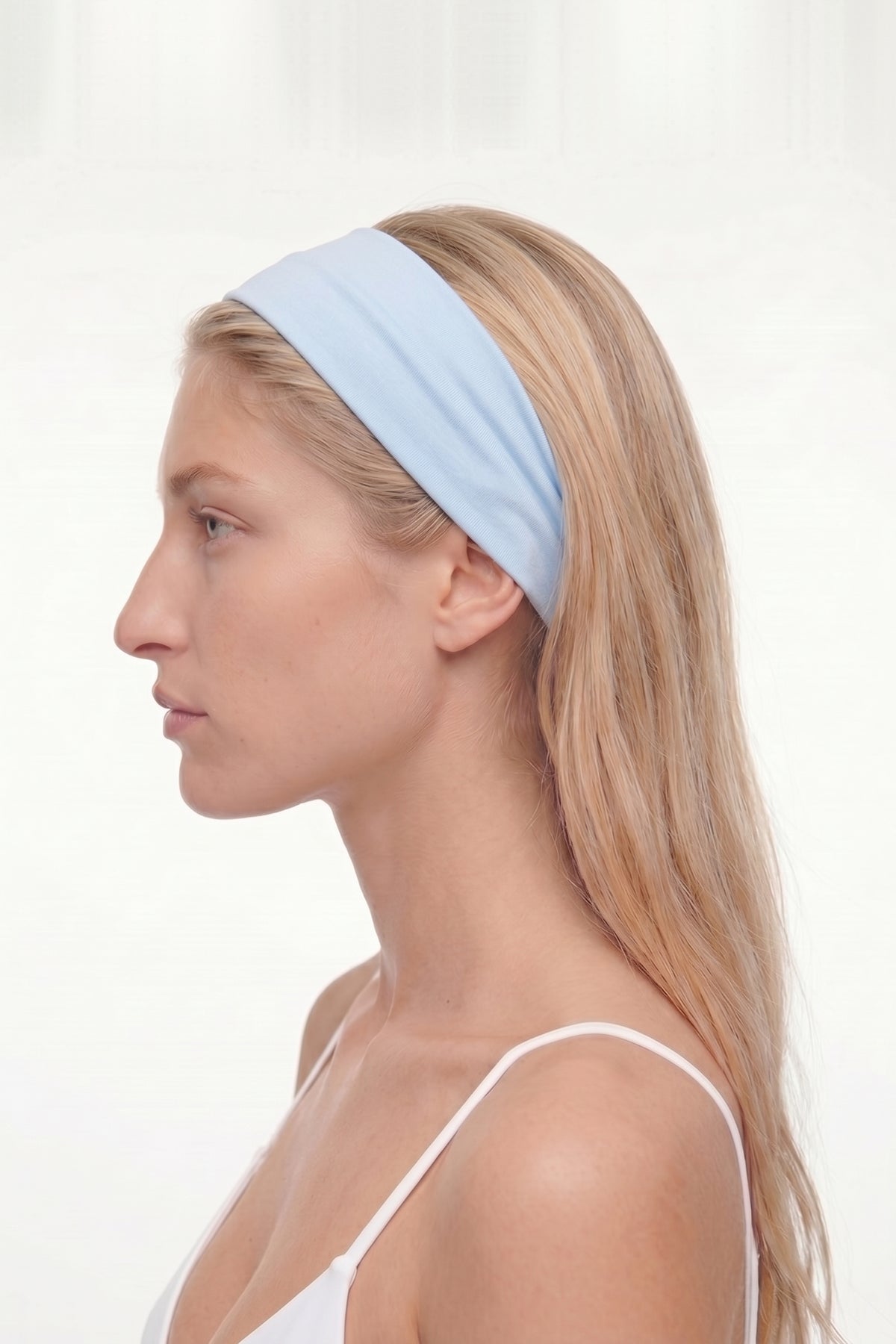 Hipe Blue-White Wide Headband
