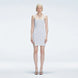 Heather Square Neck Knit Mini Dress Slit Detail | Moeva | Dress | Each week unveils new pieces—luxury swimwear, fluid resort silhouettes, and elevated summer-to-evening essentials designed to carry you from coastal escapes to city nights.