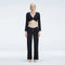 Helena Straight Leg Accessorised Black Pants | Moeva | Pants | Each week unveils new pieces—luxury swimwear, fluid resort silhouettes, and elevated summer-to-evening essentials designed to carry you from coastal escapes to city nights.