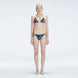 Hermione Black Triangle Side Tie 3D Bikini Set | Moeva | | Each week unveils new pieces—luxury swimwear, fluid resort silhouettes, and elevated summer-to-evening essentials designed to carry you from coastal escapes to city nights.