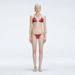 Hermione Red Triangle Side Tie 3D Bikini Set | Moeva | | Each week unveils new pieces—luxury swimwear, fluid resort silhouettes, and elevated summer-to-evening essentials designed to carry you from coastal escapes to city nights.