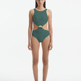Honora  Green  Swimsuit