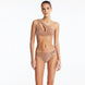 Calix Bronze One Shoulder Bikini Top | Moeva | Bikini Top | Each week unveils new pieces—luxury swimwear, fluid resort silhouettes, and elevated summer-to-evening essentials designed to carry you from coastal escapes to city nights.
