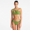 Calix Green One Shoulder Mid Coverage Bikini Set | Moeva | Bikini Set | Each week unveils new pieces—luxury swimwear, fluid resort silhouettes, and elevated summer-to-evening essentials designed to carry you from coastal escapes to city nights.