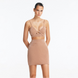 Rye Bronze Fitted Mini Skirt with Topstitching Details | Moeva | Skirt | Each week unveils new pieces—luxury swimwear, fluid resort silhouettes, and elevated summer-to-evening essentials designed to carry you from coastal escapes to city nights.