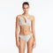 Calix Silver One Shoulder Mid Coverage Bikini Set | Moeva | Bikini Set | Each week unveils new pieces—luxury swimwear, fluid resort silhouettes, and elevated summer-to-evening essentials designed to carry you from coastal escapes to city nights.