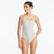 Rowan Silver One-Shoulder Swimsuit with Hoop Detail | Moeva | Swimsuit | Each week unveils new pieces—luxury swimwear, fluid resort silhouettes, and elevated summer-to-evening essentials designed to carry you from coastal escapes to city nights.