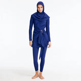 Risha Navy Blue Swim Hijab | Moeva | Turban | Each week unveils new pieces—luxury swimwear, fluid resort silhouettes, and elevated summer-to-evening essentials designed to carry you from coastal escapes to city nights.
