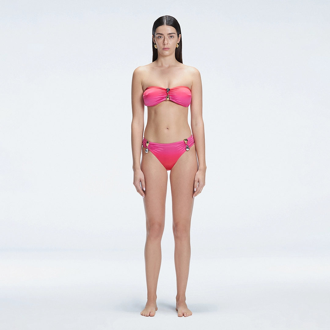 Ilana Gradient Bandeu Full Coverage Piece Bikini Set | Moeva | | Each week unveils new pieces—luxury swimwear, fluid resort silhouettes, and elevated summer-to-evening essentials designed to carry you from coastal escapes to city nights.